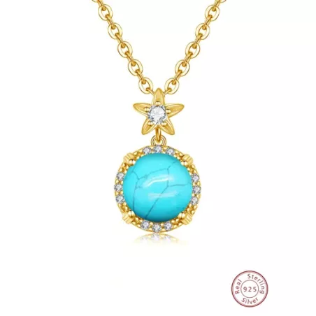 3 piezas/set único & elegante flor con diseño de pétalo natural negro jaspe piedra del zodíaco temático Set joya colgante de ani