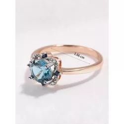 4 piezas/set Conjunto de joyería de plata con decoración de circonita cúbica, regalo para mujer