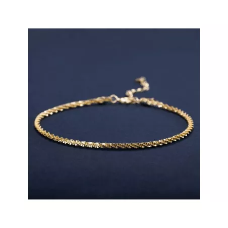 1 pieza Pulsera tobillera de moda minimalista plata esterlina para mujeres para regalo