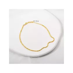 1 pieza Pulsera tobillera de moda minimalista plata esterlina para mujeres para regalo