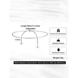 1 pieza Pulsera tobillera de cadena minimalista con diseño de bola plata esterlina para mujeres para verano playa de viaje