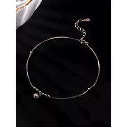 Pulsera tobillera con diseño de cuenta