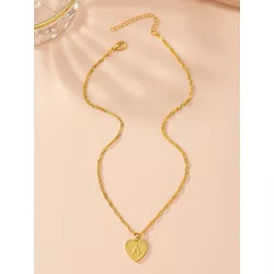 1 pieza Collar con accesorio de corazón