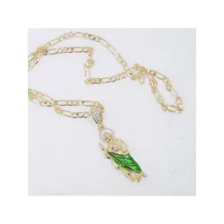 Collar con colgante de moda de aleación retrato adecuado para mujeres