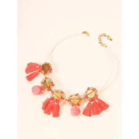 1 pieza Collar moda con diseño de fleco para mujeres para decoración diaria