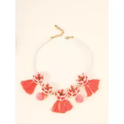 1 pieza Collar moda con diseño de fleco para mujeres para decoración diaria