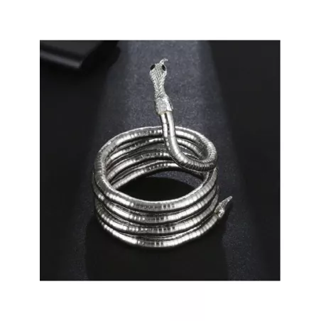 1 pieza Collar girante con diseño de serpiente