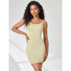 Vestido deportivo ajustable con tira espagueti