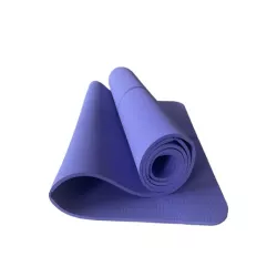 1 pieza Estera de yoga plegable monocromo rosa rojo TPE gimnasia