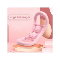 1 pieza rosado de hombro descubierto de belleza espalda pilates Yoga Anillo cintura con hombro casa Masajeador adelgazar piernas