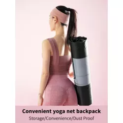 Estera de yoga Bolso con de malla Funda , Estera de yoga con con tira ajustable , Estera de yoga Mochila con de malla bolsillos