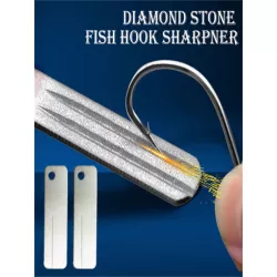 1 pieza durable plata diamante Anzuelo de pesca Sacapuntas