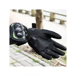 Guantes de dedo completo para bicicleta de montaña, transpirables, antideslizantes, para moto de carreras, verano, 1 pieza