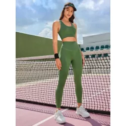 Leisure Sujetador deportivo unicolor & Leggings