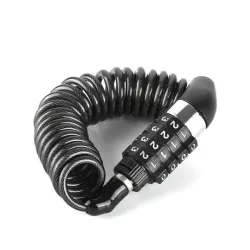 negro aleación de zinc bicicleta cerradura