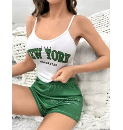 Conjunto de pijama con estampado de letra