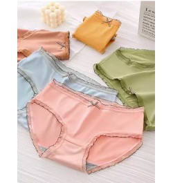 6 piezas Braguitas dulce cintura media triángulo