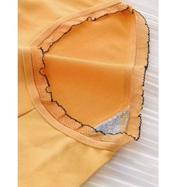 6 piezas Braguitas dulce cintura media triángulo