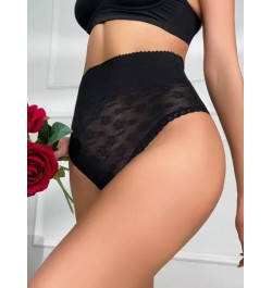 Bragas con encaje floral