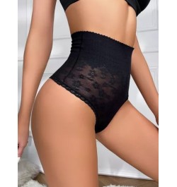 Bragas con encaje floral