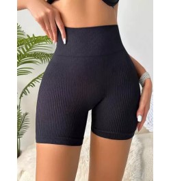 Shorts de cintura ancha tejido de canalé