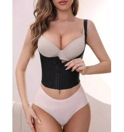 Corsé debajo del pecho liso