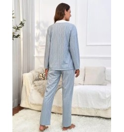 Conjunto de pijama unicolor con nudo lateral