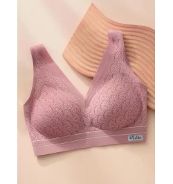 Sujetadores y Corpiños para Mujer Encaje en contraste Liso Casual-Cómodo Casual-Deportivo