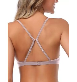 1 pieza Sujetador con encaje de cuello halter de espalda nadadora ajustable