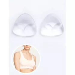 Pegatinas de mujeres invisible espesado push-up gel de sílice mama para pequeño