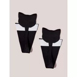 2 piezas Set tanga en forma de gato