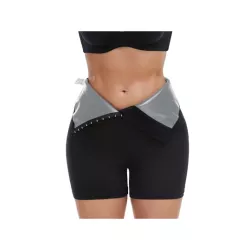 de mujeres deportivo control de barriga 3/4 Leggings , espesado cintura Zapatillas deportivas , levantamiento de glúteos con Sho