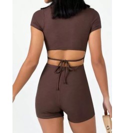 Mono deportivo unicolor escote corazón