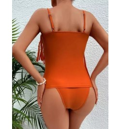 Bañador bikini ribete con fleco