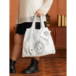 HARRY POTTER X  1 pieza Bolsa de compra con estampado de dibujos animados plegable