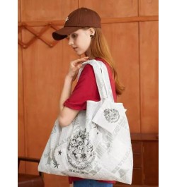 HARRY POTTER X  1 pieza Bolsa de compra con estampado de dibujos animados plegable