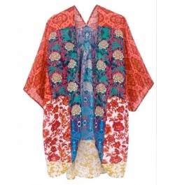 Kimonos de Mujer Floral todo estampado