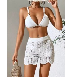 Falda de pareos con abertura ribete en abanico