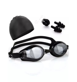 anti niebla Gafas de natación con Gorro de natación Conjunto