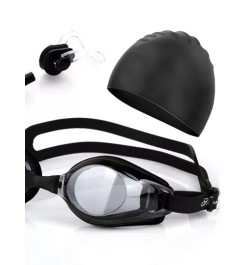 anti niebla Gafas de natación con Gorro de natación Conjunto