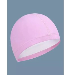 Gorro de natación rosado PU