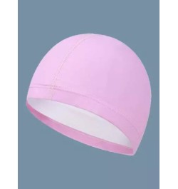 Gorro de natación rosado PU