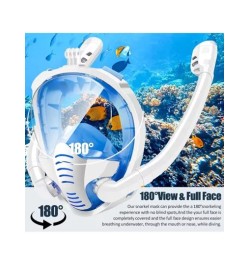 1 pieza pleno cara escudo con anti niebla 180 grados panorámico alta definición vista snorkel antifugas