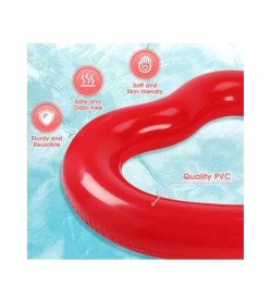 Anillo de natación 120Cm inflable en forma de corazón para agua entretenimiento , piscina & fiesta playa , material de PVC