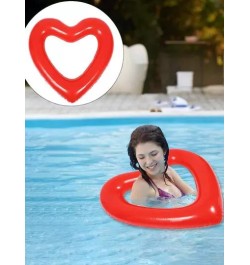 Anillo de natación 120Cm inflable en forma de corazón para agua entretenimiento , piscina & fiesta playa , material de PVC