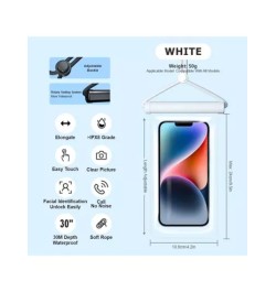 impermeable Bolsa de teléfono , impermeable Funda para móvil compatible con iPhone 14 13 12 11 Talla grande Samsung galaxia con