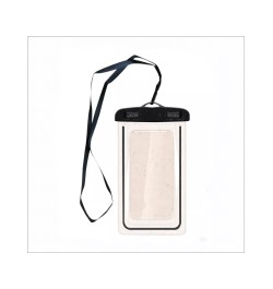 1 pieza brillante en oscuro Bolsa impermeable para teléfono transparente nadar cuello sellado Bolso Estuche protector pantalla t