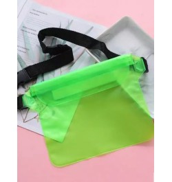 1 pieza exterior PVC impermeable Bolso sellado teléfono móvil Paquete de cintura