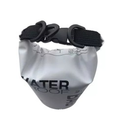 1 par 2L impermeable Bolsa impermeable embalar nadar canotaje pesca embarque río senderismo flotante navegación almacenamiento d