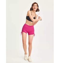 Shorts de estudio fruncidos con cintura en V FeatherFit? de 3